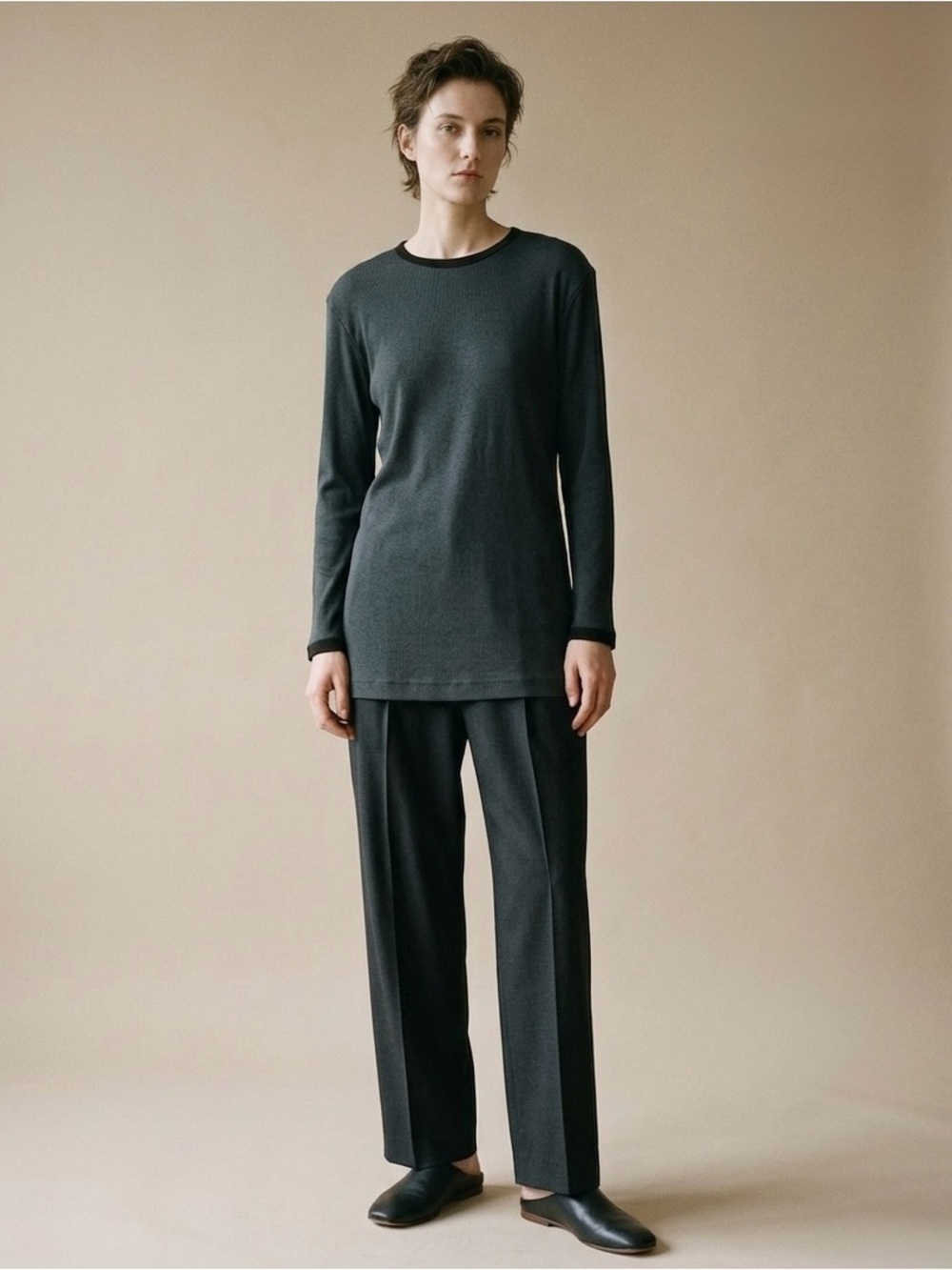 Vintage Issey Miyake Long Sleeve Top Size Small Y2K 90s